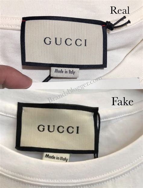 how to spot fake gucci shirt|how to identify gucci shirts.